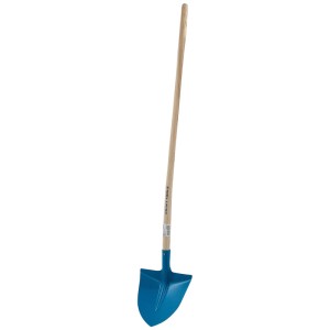 Pelle col de cygne Crafttools taille 5 avec manche en frêne (140cm) pour jardinage et terrassement.