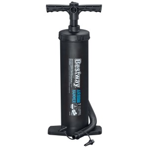 Pompa a pistone a doppia azione Bestway Air Hammer, 3.5 l, per campeggio e tempo libero.