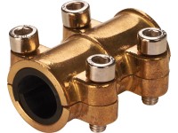 LUX Dichtschelle Messing Ø 18 mm