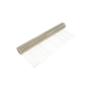 Rete metallica zincata arrotolata per voliere, maglia 12,7 mm, filo 1 mm.