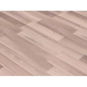 Échantillon de stratifié Comfort Chêne Silver, gros plan sur le grain du bois.