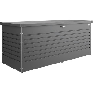 Biohort Freizeitbox Gr. 200, grigio scuro metallizzato, box universale per riporre all'aperto.