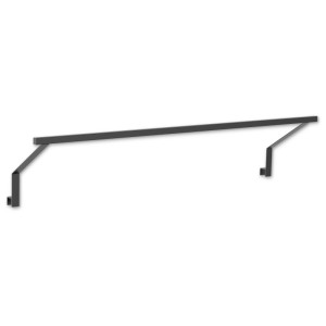 Cozze étagère LED pour cuisine extérieure Elements 110 cm, métal noir.