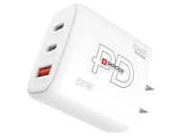 Skross Caricabatterie Power Charger US Bianco GaN 65 W