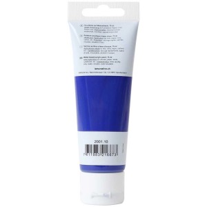 Tube I Am Creative Acrylfarbe Ultramarin, 75ml. Künstlerbedarf für Leinwand, Holz u.a.