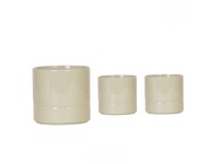 Portavaso in ceramica Verde pastello Ø 12 x 12 cm / 1 pz.