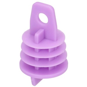 Bouchon d'étanchéité violet M25, 10 pièces, pour goulottes et tubes d'installations électriques.