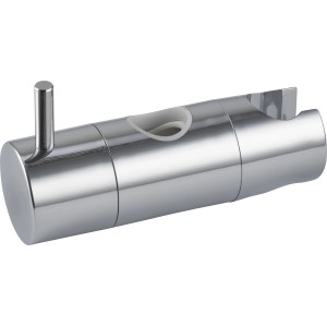 Supporto doccia cromato baliv con perno deviatore per asta doccia (Ø 18 mm).