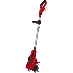 Einhell Power-X-Change GE-CR 18/20 Li E motoculteur sans fil (sans batterie), cultivateur électrique rouge avec lames.