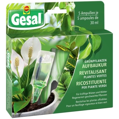 Gesal Ricostituente per piante verdi 5 x 30 ml