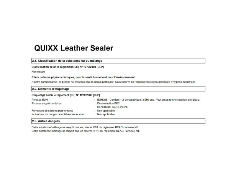 Quixx Leder & Vinyl Reparatur Set