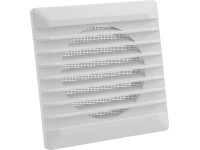 Marley Lüftungsgitter mit Fliegengaze Weiss 140 x 140 mm Marley Lüftungsgitter mit Fliegengaze Weiss 140 x 140 mm