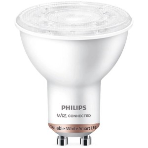 Philips Smart LED GU10, riflettore 50W, Tunable White, controllabile via app.