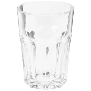 Transparentes Trinkglas, 360 ml, aus dem 4er-Set für Küche & Haushalt.