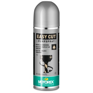 Motorex Easy Cut spray d'huile de coupe et de perçage, bombe de 250ml pour le travail des métaux.