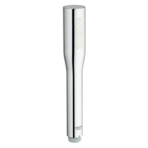 Soffione doccia a mano Grohe Vitalio Get Stick, cromato, con sistema anticalcare per prestazioni durature.