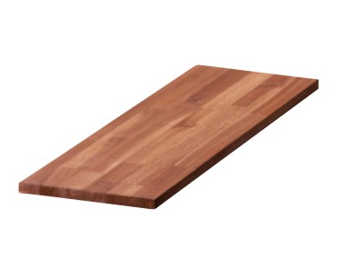 Legno lamellare oliato di acacia 200 x 30 cm / spessore 18 mm