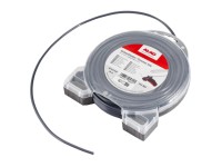 Al-Ko Ersatzfaden für Trimmer und Sensen eckig Ø 2,4 mm / 15 m