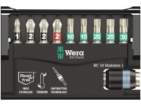 Wera Bit-Set Bit-Check 10 Stainless 1 / 10-tlg.