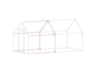 Zipper Heimtier-Gehege Erweiterung ZI-CR-2M Metall (HxBxT) 190 x 20 x 15 cm