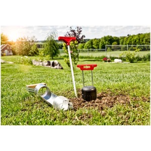 Windhager Ausstecher- und Sondierstab Set zur Wühlmausbekämpfung im Garten.