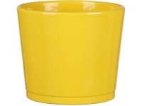Scheurich Übertopf 883 Sevilla Gelb Ø 12 cm / Höhe 10,5 cm