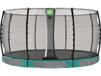 Exit Trampoline enterré Allure Classic Vert Ø 427 cm