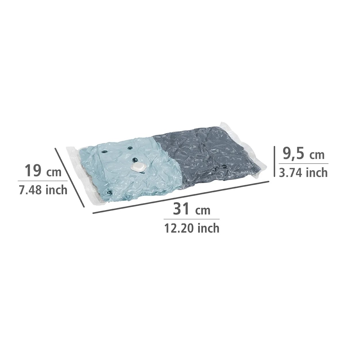 Sacchetti sottovuoto – 13 pezzi – Pompa manuale inclusa