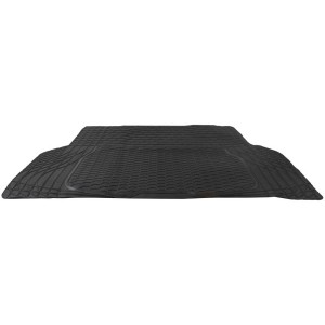 Tappetino bagagliaio Cartrend nero in plastica, 108x140 cm, tagliabile e antiscivolo.
