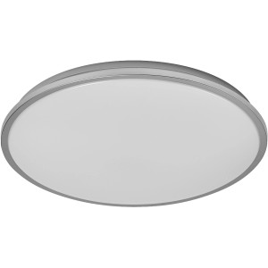 Plafonnier LED Ledvance Orbis Dublin, argenté, Ø 48,7 cm. Lampe de plafond moderne pour intérieur.