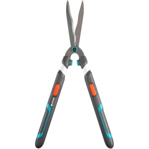 Taille-haie Gardena Tele-Cut avec poignées extensibles et revêtement antiadhésif.