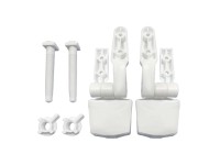MSV WC-Sitz-Scharniere Kunststoff Weiss (HxBxT) 12 x 5 x 3 cm MSV WC-Sitz-Scharniere Kunststoff Weiss (HxBxT) 12 x 5 x 3 cm