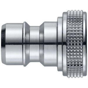 Nipplo di accoppiamento Neomatic Pro, ottone cromato, filettatura interna M22, Ø 16,5 mm.