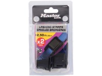 Master Lock Spanngurt 311EURDATCOL 250 x 2,5 cm / 150 kg / 2 Stk.
