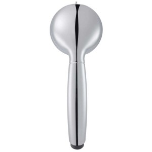 Pomme de douche chromée Diaqua Sargas PCR avec 8 jets et raccord 1/2 pouce.