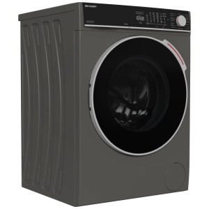 Lavatrice Sharp ES-WNFL014CADA-CH color Espresso Gray, capacità 10 kg.