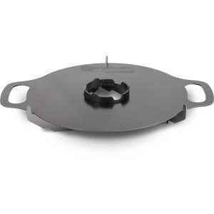 Adaptateur de cuisson Petromax pour plaque de gril Atago en acier, pour une utilisation avec des casseroles et poêles.