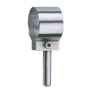 Support de main courante en acier inoxydable V2A pour console à barre ronde, fixation de main courante.