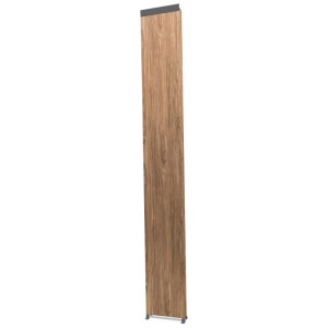 Pannello decorativo Colibri effetto legno per pergola, alluminio, 3/4/6 m.