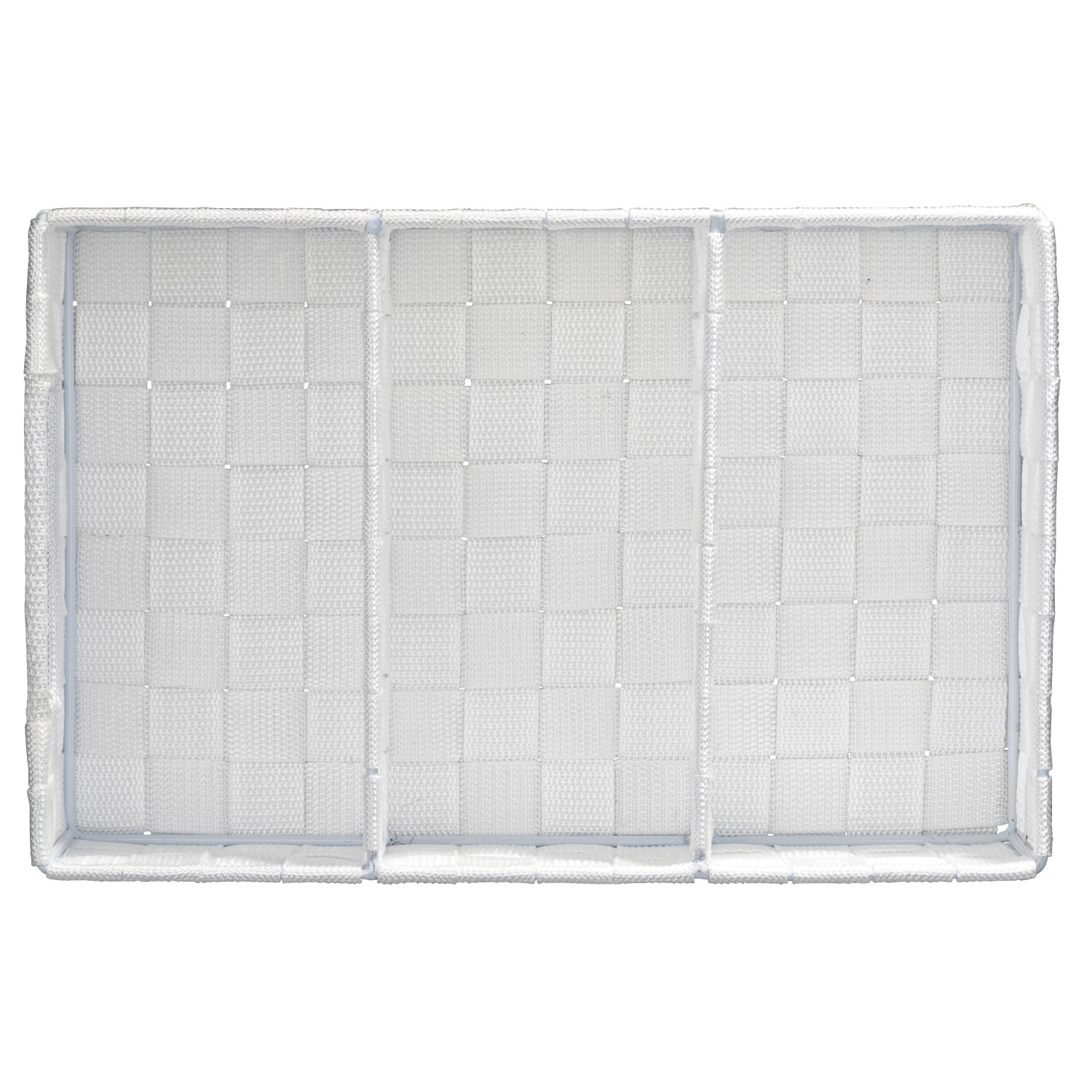 Organizer da bagno da appendere Adria 3 cestini Bianco altezza 72 cm