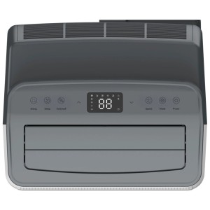 Climatiseur Trisa Cool Mate X78 Pro, design gris avec écran numérique et panneau tactile.