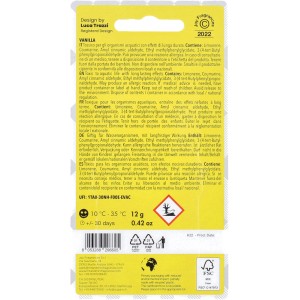 Big Joy Lufterfrischer Vanilla für Auto, neutralisiert Gerüche, Duftrichtung Vanille.