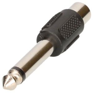 Adattatore audio mono Schwaiger: jack a RCA per accessori audio.