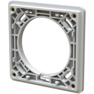 Telaio di montaggio a incasso Exo IP55, grigio chiaro, per interruttori e prese.
