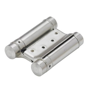 Cerniera a doppia azione Hettich, 18-25 mm, acciaio verniciato grigio per ferramenta mobile.