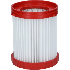 Filtre plissé Bosch pour aspirateur sans fil GAS 18V-10, robuste et lavable.