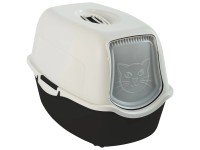 Rotho Katzentoilette Eco Bailey Schwarz-Weiss