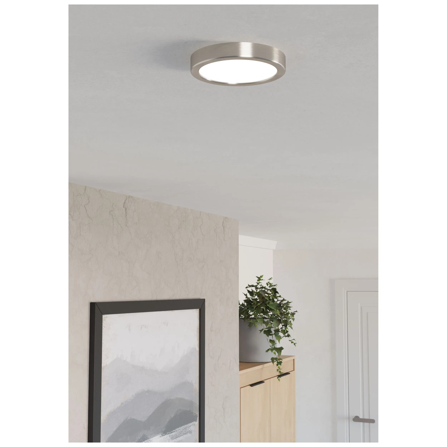 Faretto Da Incasso LED EGLO FUEVA 5 – Bianco, 5.5W, 700 Lumen, 4000K, Profondità 2.6 Cm