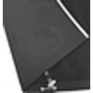 Gros plan : Veste softshell noire pour homme en polyester/élasthanne, taille S.