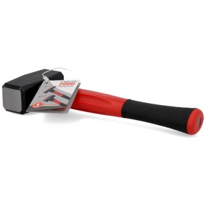 Mazzetta Osca 1000g con testa squadrata e manico ergonomico antiscivolo.